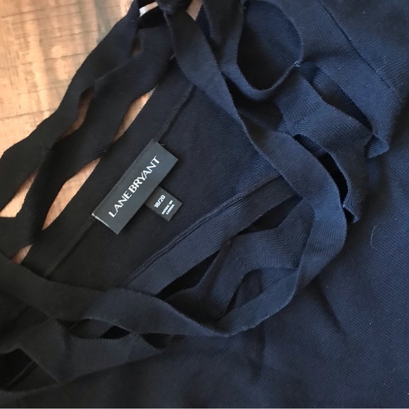 Lane Bryant 18/20 off the shoulder‎ Sweater - Picture 2 of 3